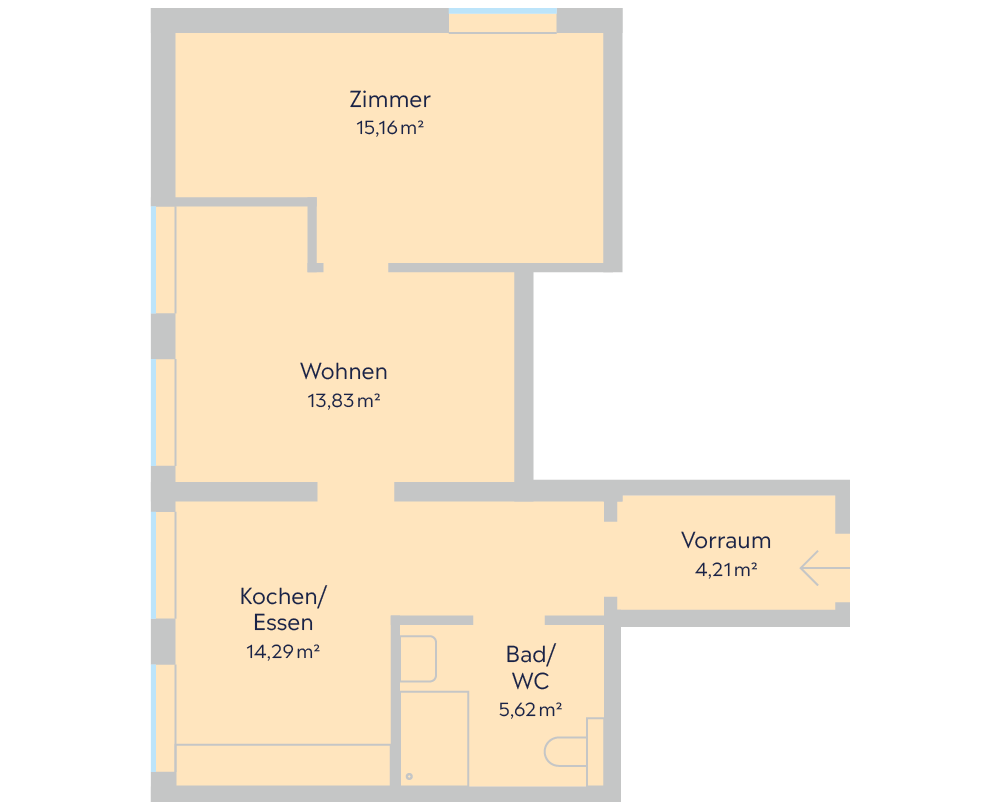 Wohnung B