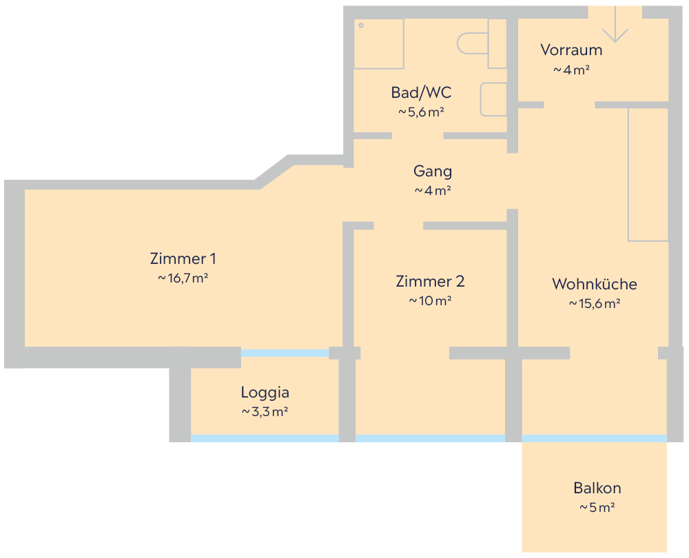 Wohnung J